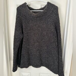 Moth Anthropolgie Dark Gray Sweater